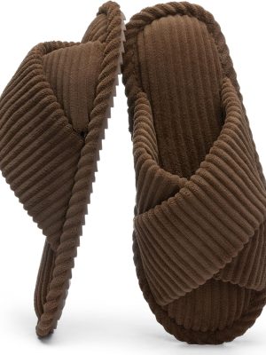img-b8578b3622f1336e0935 Women memory foam slippers, 3 pairs.